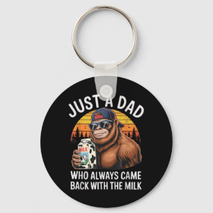 Lustiger Papa Milch Meme Moderner Humor Witz für M Schlüsselanhänger