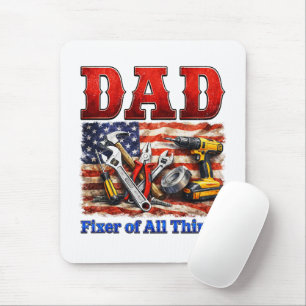Lustiger Papa-Reparierer aller Dinge Mousepad