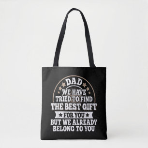 Lustiger Papa-Spruch Grafik Vintage Papa Vater Tasche