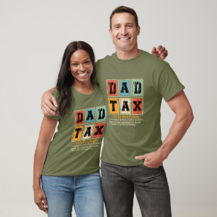 Lustiger Papa-Steuer-Becher – Vatertag T-Shirt