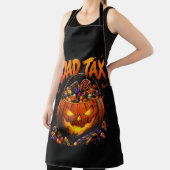 Lustiger Papa-Steuer Halloween-Kürbis Schürze (InSitu)