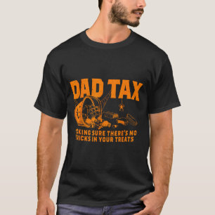Lustiger Papa Steuer Halloween T-Shirt