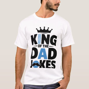 Lustiger Papa-Witz-König-Wortkunst  T-Shirt