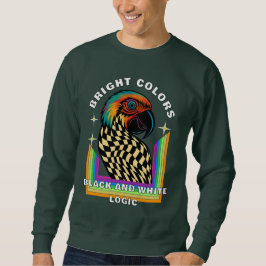 lustiger Papagei Sweatshirt