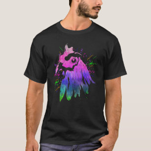 Lustiger Party-Tier-Vogel-Bauernhof-Tier Cooles Hu T-Shirt