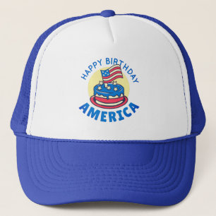 Lustiger patriotischer Gruß USA Land Truckerkappe