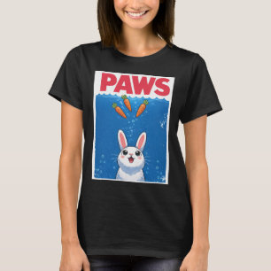 Lustiger PAWS-Hase Hai T-Shirt