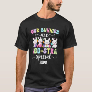 Lustiger Peds-Krankenschwester-Osterhase Kinderkra T-Shirt