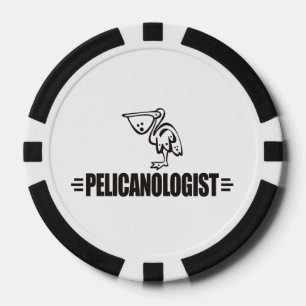 Lustiger Pelikan Pokerchips