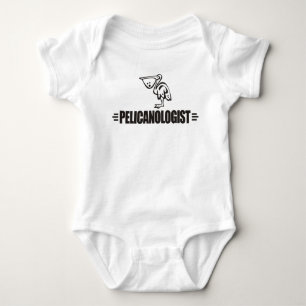 Lustiger Pelikanologe Baby Strampler