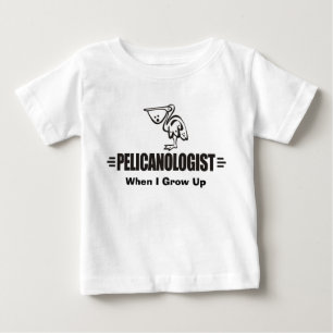 Lustiger Pelikanologe Baby T-shirt