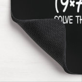 Lustiger Pemdas Grundschul-Mathe-Lehrer Brainrot 6 Mousepad (Ecke)