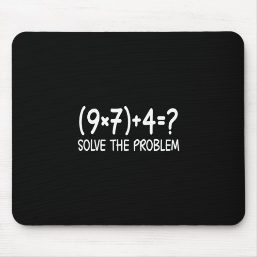 Lustiger Pemdas Grundschul-Mathe-Lehrer Brainrot 6 Mousepad (Vorne)