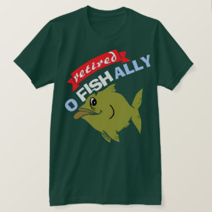 lustiger pensionierter Angelfreund T-Shirt