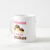 Lustiger Periodontist Kaffeetasse (Vorderseite Links)