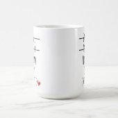 Lustiger personalisierter Becher als Geschenk für Kaffeetasse (Mittel)