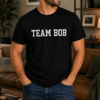 Lustiger Personalisierter Benutzerdefinierter Team T-Shirt