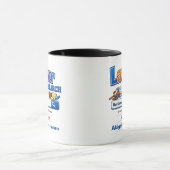 Lustiger personalisierter bester Anwalt Tasse (Zentrum)