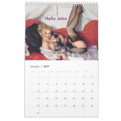 LUSTIGER personalisierter Kalender FÜR IHN (Jan 2027)