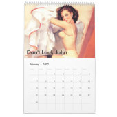 LUSTIGER personalisierter Kalender FÜR IHN (Feb 2027)