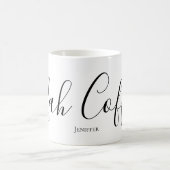 Lustiger personalisierter Mahjong-Script für Mah C Kaffeetasse (Mittel)