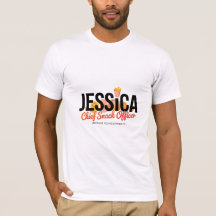 Lustiger personalisierter Name – Chief Snack Offic