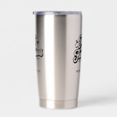 Lustiger personalisierter Tumbler Thermobecher (Rechts)