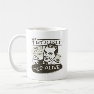 Lustiger Pessimist Kaffeetasse