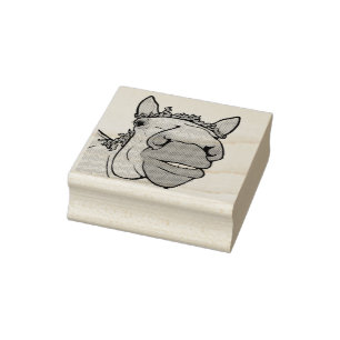 Lustiger Pferdeliebhaber Whimsical Barn Banter Gummistempel