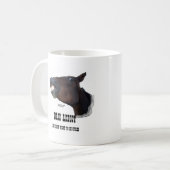 Lustiger Pferdesüchtiger Kaffeetasse (Vorderseite Links)