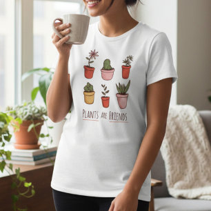 Lustiger Pflanzenliebhaber Grafik T-Shirt
