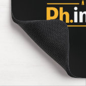 Lustiger PhD-Abschluss 2026 PhD beendet Premium Tr Mousepad (Ecke)