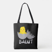 Lustiger philippinischer Balut Tasche (Rückseite)
