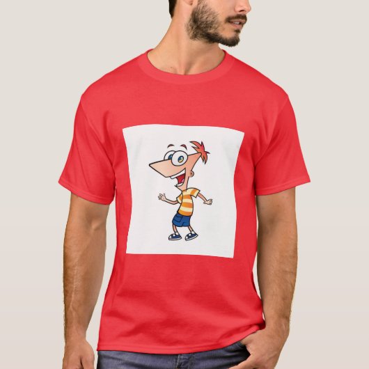 Lustiger Phineas lustig T-Shirt (Vorderseite)