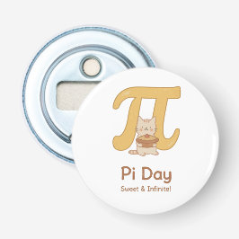 Lustiger Pi-Tag-Tier mit Kuchen – Geschenk für Mat Flaschenöffner