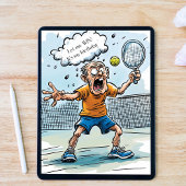 Lustiger Pickleball-Geburtstag Karte
