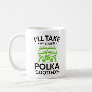 Lustiger Pickleball, ich werde meine blauen Flecke Kaffeetasse
