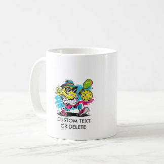 lustiger Pickleball Kaffeetasse