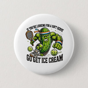 Lustiger Pickleball-Liebhaber-Witz mit einem Pickl Button