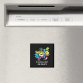 lustiger Pickleball Magnet (In Situ (Geschirrspüler))