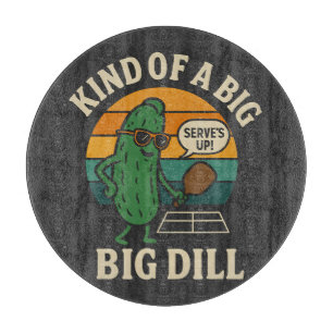 Lustiger Pickleball-Sozialclub Big Dill Schneidebrett