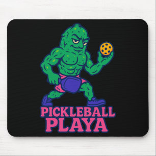 Lustiger Pickleball-Spieler Pickle Ball Pickelball Mousepad
