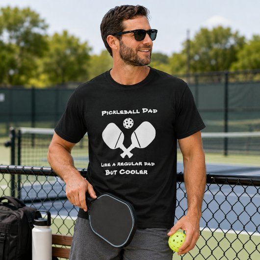 Lustiger Pickleball-Vater T-Shirt