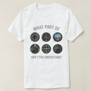 Lustiger Pilot Kunst Männer Frauen Luftfahrt Flugl T-Shirt
