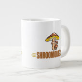 Lustiger Pilz Jumbo-Tasse (Vorderseite Rechts)