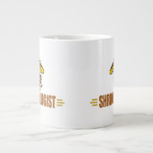 Lustiger Pilz Jumbo-Tasse (Vorderseite)
