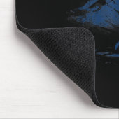 Lustiger Pinguin Aber Warum Retro-Grafik Mousepad (Ecke)