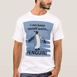 Lustiger Pinguin Wasserflugunfähiges Tier T-Shirt