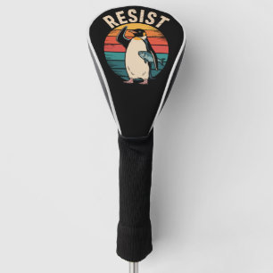 Lustiger Pinguin widersteht Protest gegen Zölle  Golf Headcover