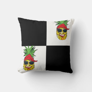 Lustiger Pirat Ananas Kissen